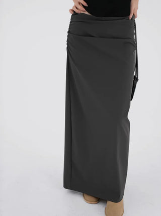 Namin Shirred Maxi Skirt