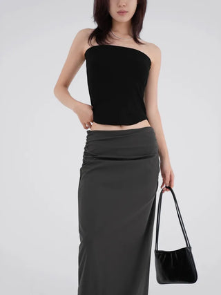 Namin Shirred Maxi Skirt