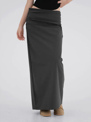 Namin Shirred Maxi Skirt