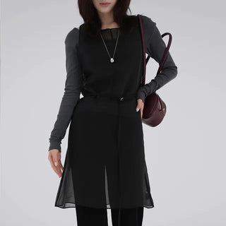Rusa Layered Buckle Dress