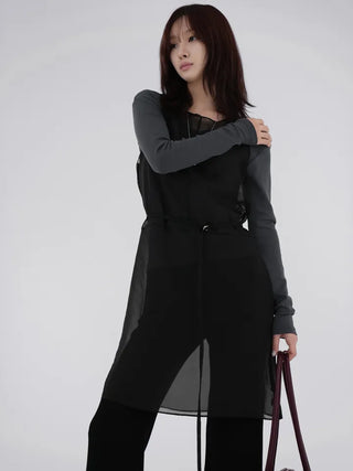 Rusa Layered Buckle Dress