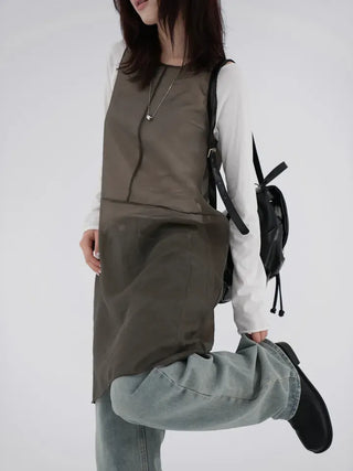Rusa Layered Buckle Dress