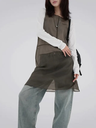 Rusa Layered Buckle Dress