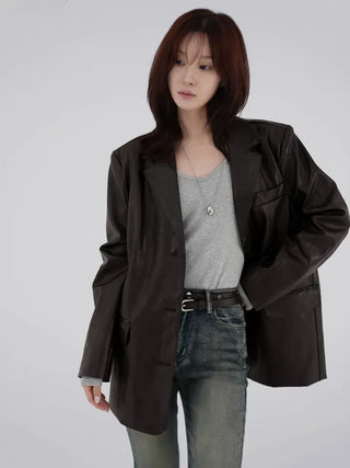 Baring Modal V-neck Tee