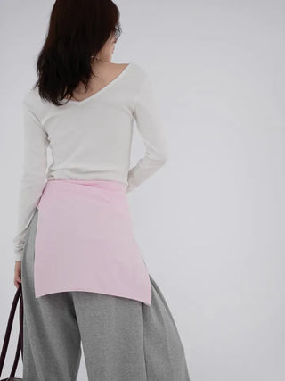 Baring Modal V-neck Tee