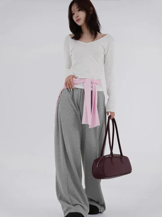 Baring Modal V-neck Tee