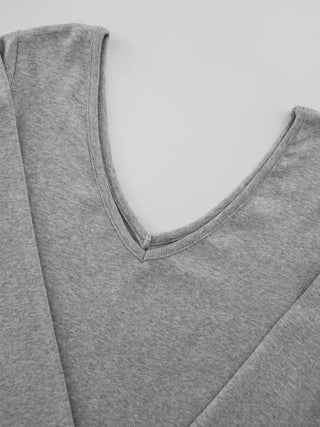 Baring Modal V-neck Tee