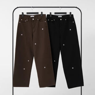 Adele Flower Embroidered Wide Pants