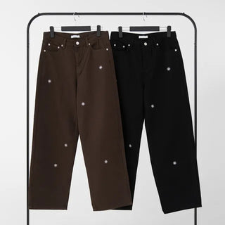 Adele Flower Embroidered Wide Pants