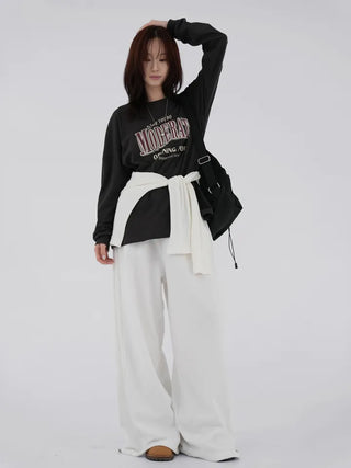 Single Cut String Pants