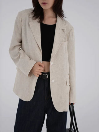 Hogging Linen Pocket Jacket