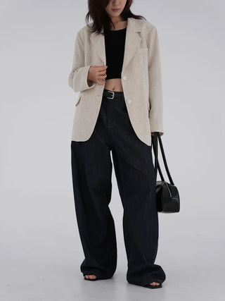 Hogging Linen Pocket Jacket