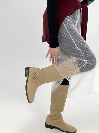 Puny See-through Dot Layered Dress