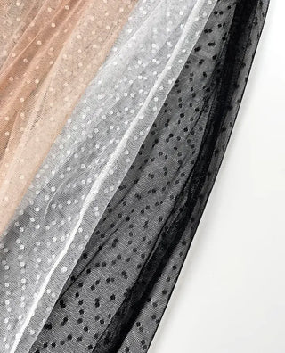 Puny See-through Dot Layered Dress