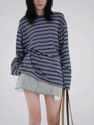 Mirabelle Inner Pocket Denim Mini Skirt