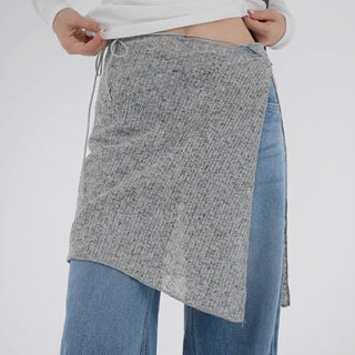 Benvin Knit Wrap Skirt