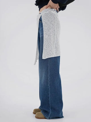 Benvin Knit Wrap Skirt