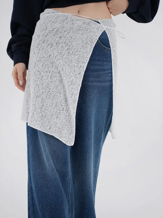 Benvin Knit Wrap Skirt