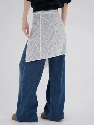 Benvin Knit Wrap Skirt