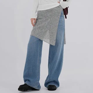 Benvin Knit Wrap Skirt