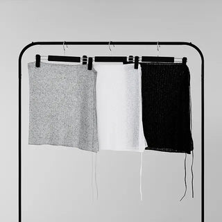 Benvin Knit Wrap Skirt