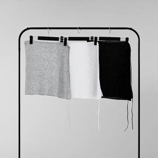 Benvin Knit Wrap Skirt