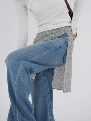 Benvin Knit Wrap Skirt