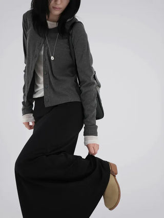 Jas Banding Maxi Skirt