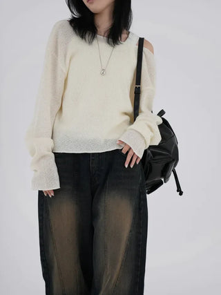 Raon Deep V-Neck Knit