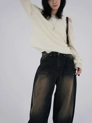 Raon Deep V-Neck Knit