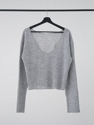 Raon Deep V-Neck Knit