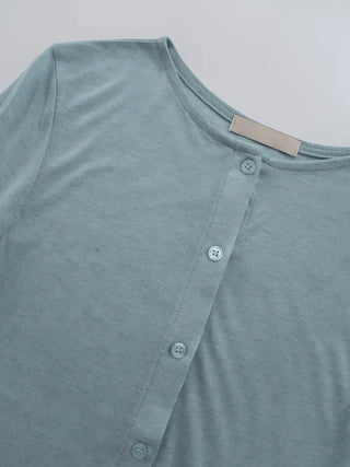 Senni Soft See-through Daily Summer/Autumn Transitional Cardigan