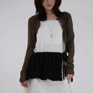 Senni Soft See-through Daily Summer/Autumn Transitional Cardigan
