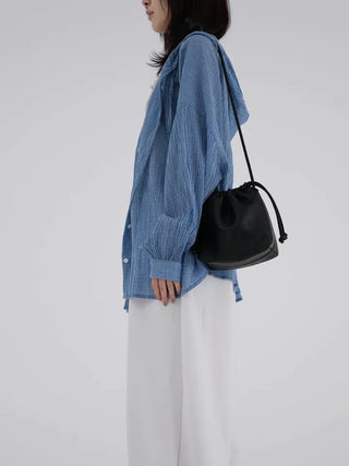 Hado check hoodie