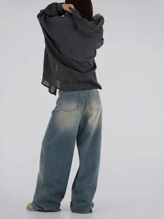 Hado check hoodie