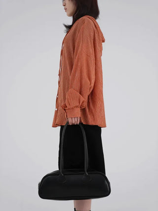 Hado check hoodie