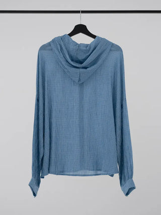 Hado check hoodie