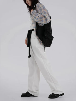 Pokin Loose Fit Check Shirt