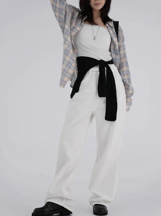 Pokin Loose Fit Check Shirt
