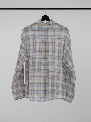 Pokin Loose Fit Check Shirt