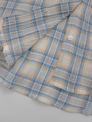 Pokin Loose Fit Check Shirt