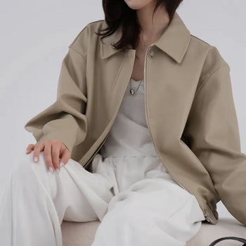 Dena Classic Leather Jacket