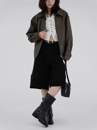 Dena Classic Leather Jacket