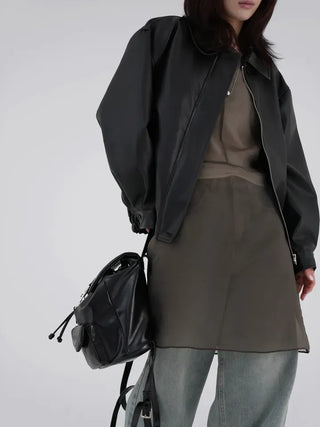 Dena Classic Leather Jacket