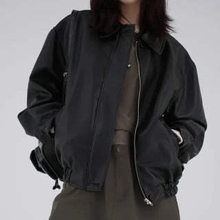 Dena Classic Leather Jacket