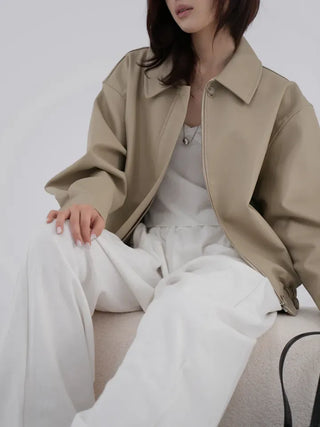 Dena Classic Leather Jacket