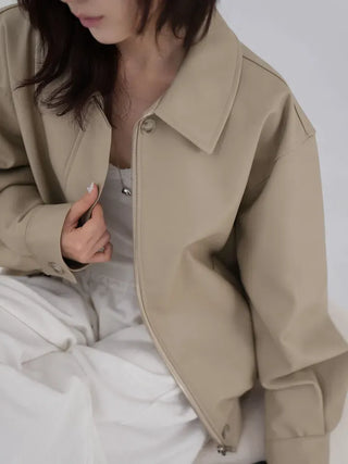 Dena Classic Leather Jacket
