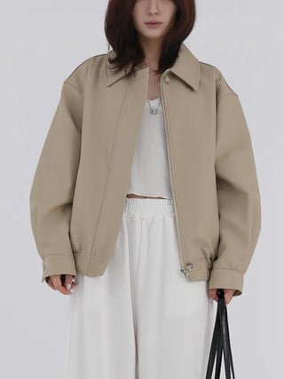 Dena Classic Leather Jacket