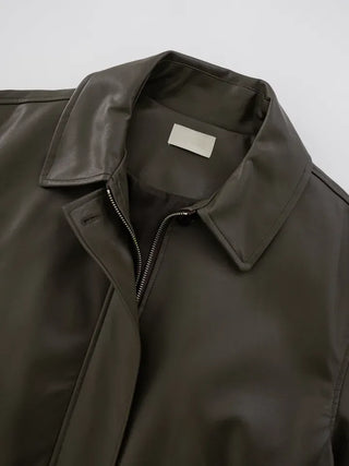 Dena Classic Leather Jacket