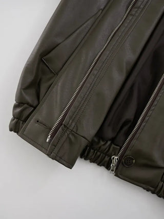 Dena Classic Leather Jacket